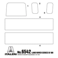 Italeri 6542 1/35 Land Rover 109 Guardia Civil