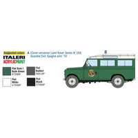 Italeri 6542 1/35 Land Rover 109 Guardia Civil