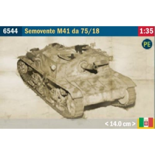 Italeri 6544 1/35 Semovente M41 Da 75/18