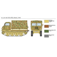 Italeri 6549S 1/35 Steyr RSO/01 with German Soldiers
