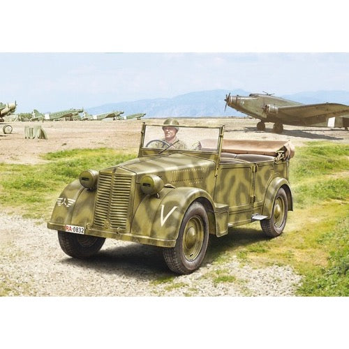 Italeri 6550S 1/35 Fiat 508cm Coloniale with Crew