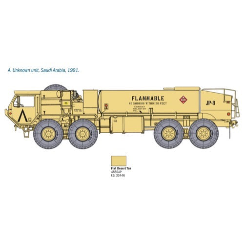 Italeri 6554 1/35 M978 Fuel Servicing Truck