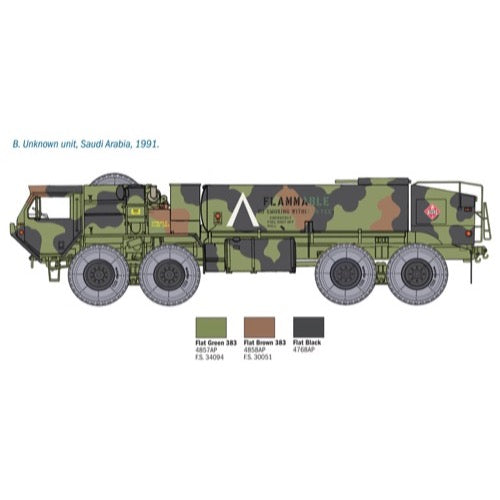 Italeri 6554 1/35 M978 Fuel Servicing Truck