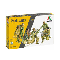 Italeri 6556 1/35 Partisans ESCI Moulds Plastic Model Kit