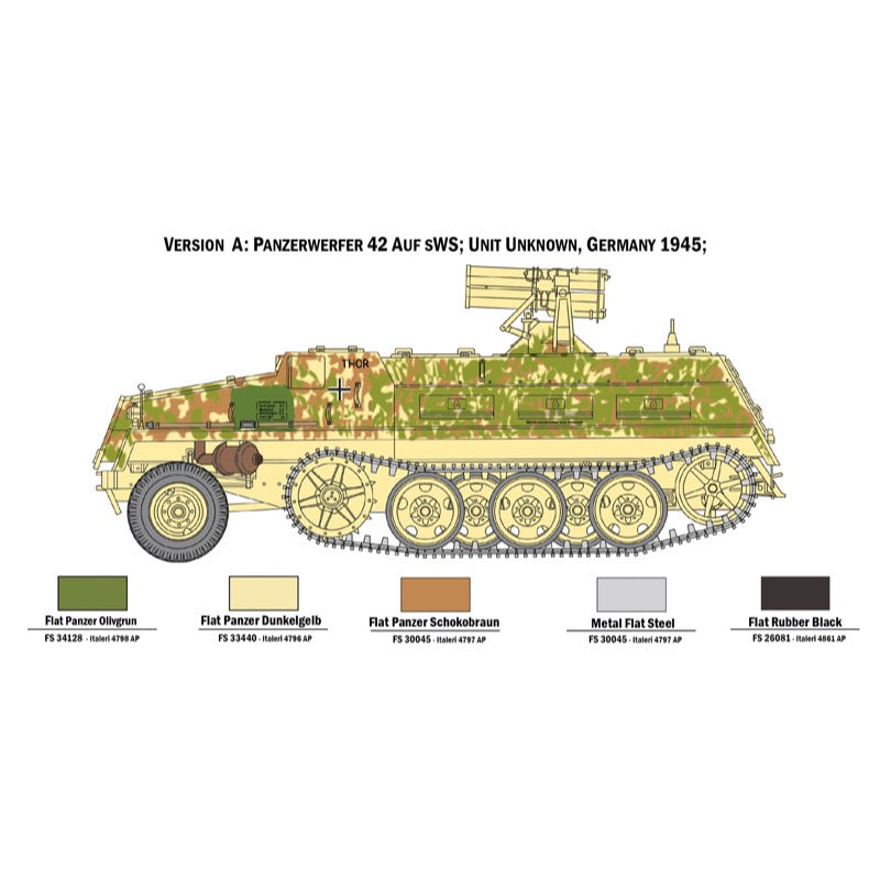 Italeri 6562 1/35 15 cm Panzerwerfer 42 auf SWS