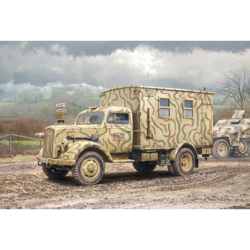 Italeri 6575 1/35 Opel Blitz Ehinheitskoffer Plastic Model Kit