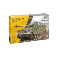 Italeri 6578S 1/35 Pz Kpfw IV with Metal Barrel Glueable Tracks