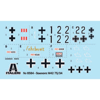 Italeri 6584 1/35 Semovente M42 DA 75/34
