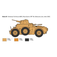 Italeri 6591 1/35 AB 41 with Bersaglieri Italian Infantry