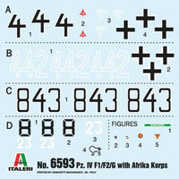 Italeri 6593S 1/35 Pz. IV F1/F2/G with Afrika Korps