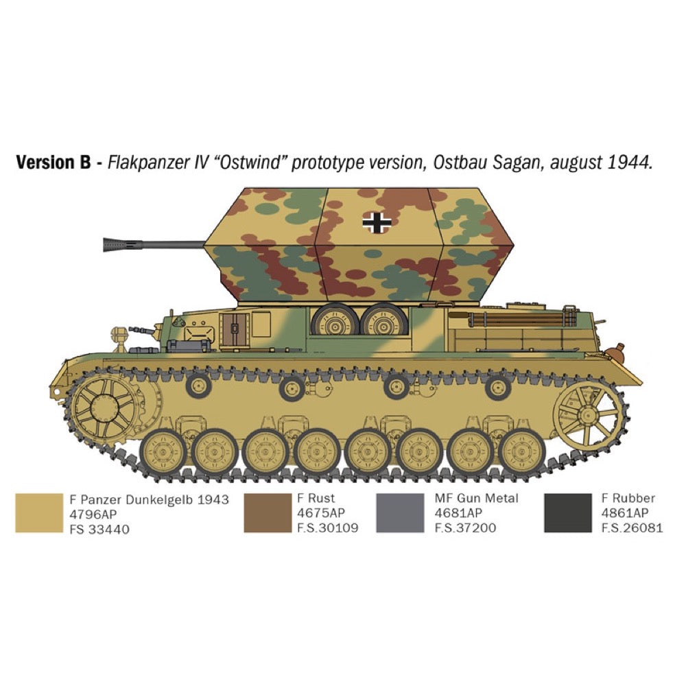 Italeri 6594 1/35 Flakpanzer IV Ostwind