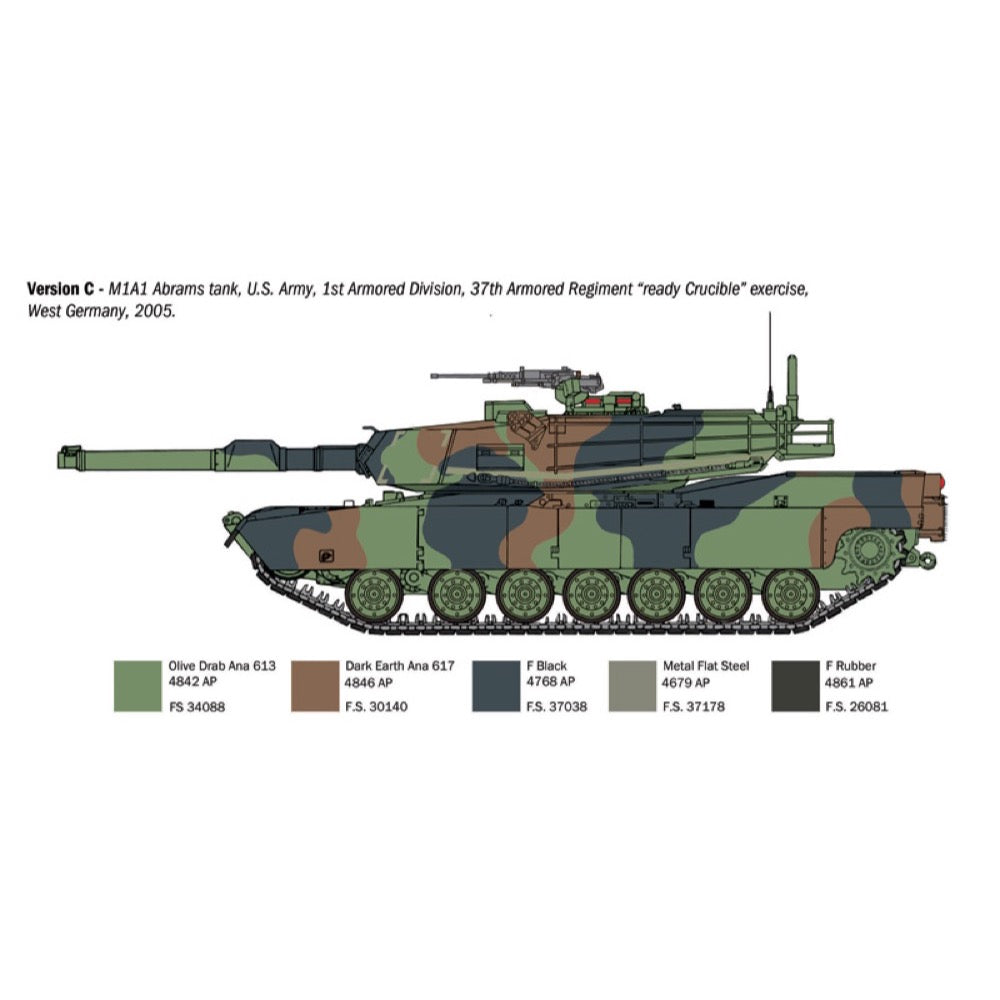 Italeri 6596 1/35 M1A1/A2 Abrams