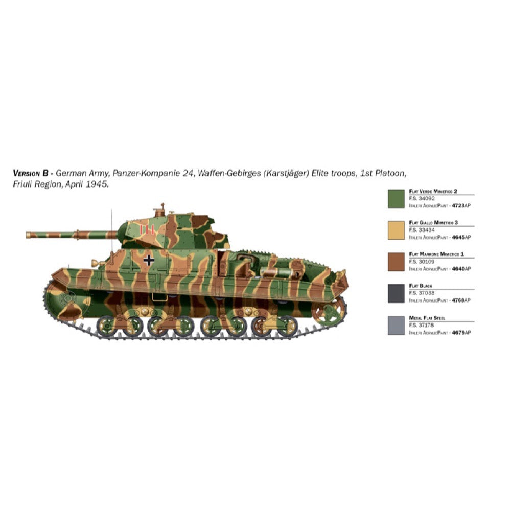 Italeri 6599S 1/35 Carro Armato P 40