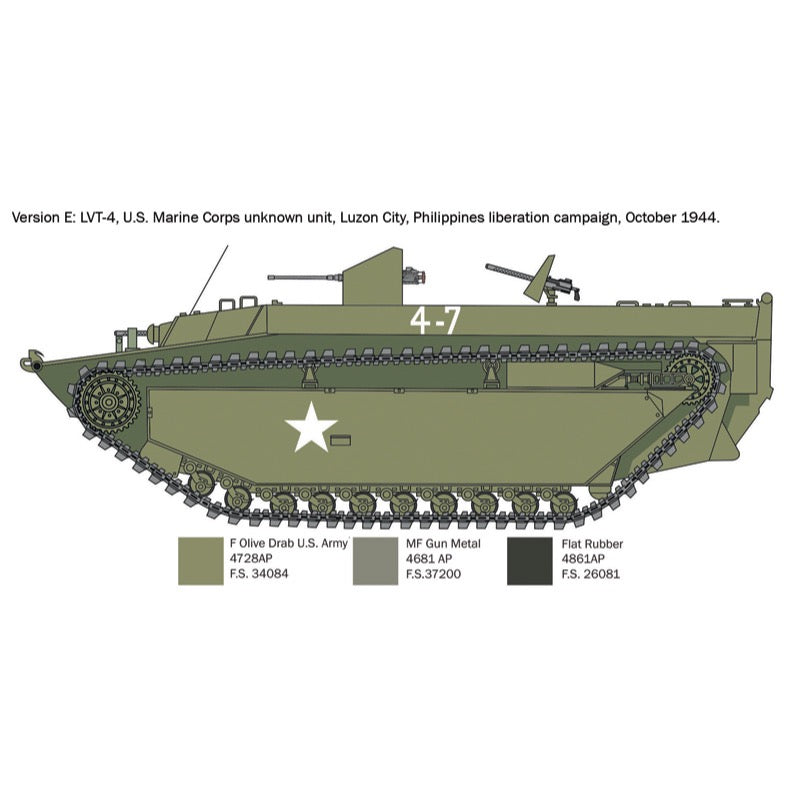Italeri 6752S 1/35 LVT-4 Water Buffalo ETO