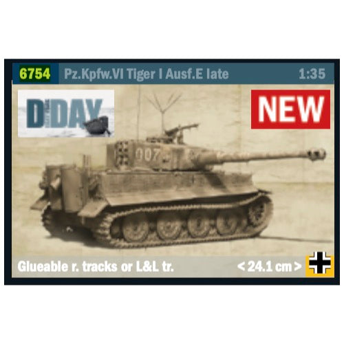 Italeri 6754 1/35 Pz.Kpfw.VI Tiger I Ausf.E Late Production