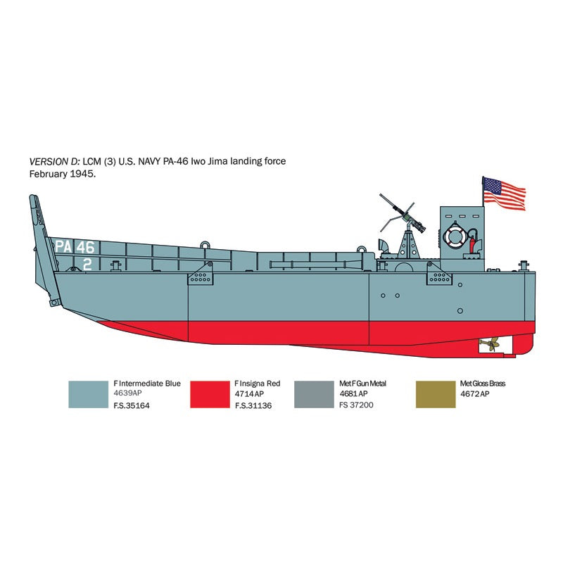 Italeri 6755 1/35 LCM-3 Landing Craft