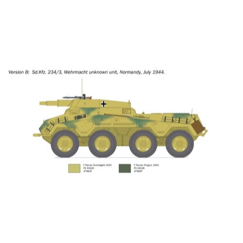 Italeri 6756S 1/35 Sd. Kfz. 234/3