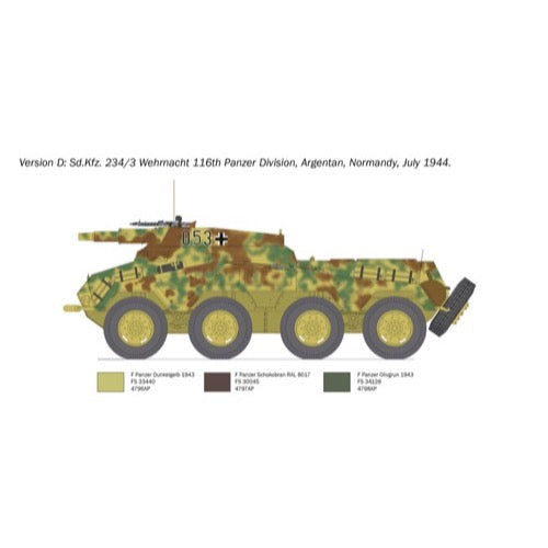 Italeri 6756S 1/35 Sd. Kfz. 234/3