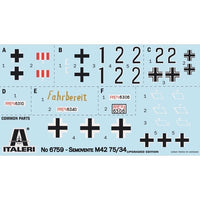 Italeri 6759S 1/35 Italian Semovente M42 da 75/34 Upgraded