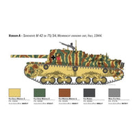 Italeri 6759S 1/35 Italian Semovente M42 da 75/34 Upgraded