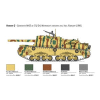 Italeri 6759S 1/35 Italian Semovente M42 da 75/34 Upgraded