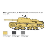 Italeri 6759S 1/35 Italian Semovente M42 da 75/34 Upgraded