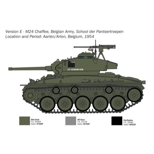 Italeri 6761S 1/35 M24 Chaffee