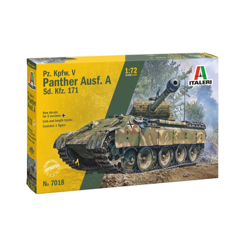 Italeri 7018S 1/72 Pz.Kpfw. V Panther Ausf. A
