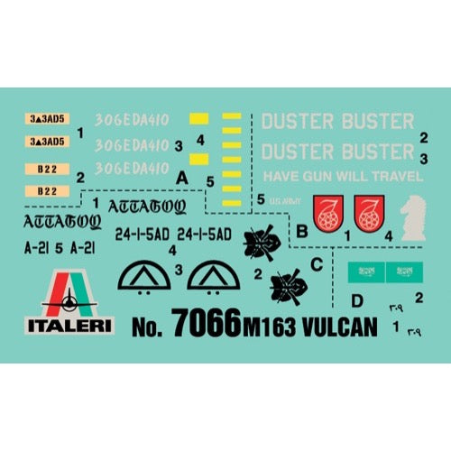 Italeri 7066 1/72 VEH M163 Vulcan