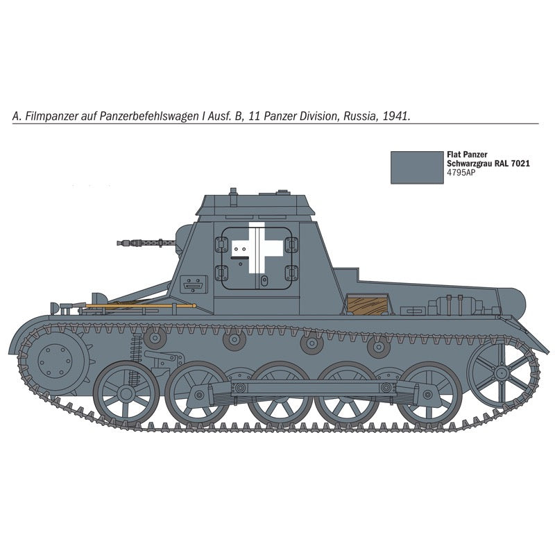 Italeri 7072S 1/72 Sd. Kfz. 265 Panzerbefehlswagen