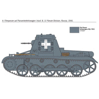 Italeri 7072S 1/72 Sd. Kfz. 265 Panzerbefehlswagen