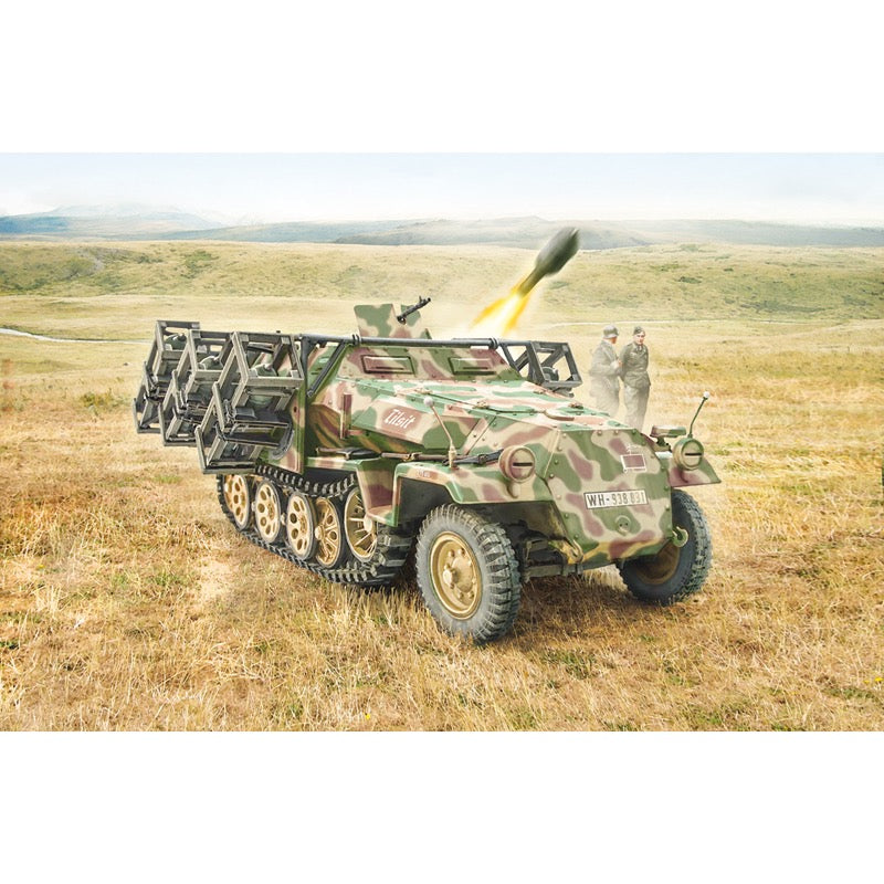 Italeri 7080 1/72 Sd.Kfz 251/z Stuka Zu Fuss