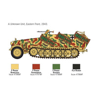 Italeri 7080 1/72 Sd.Kfz 251/z Stuka Zu Fuss