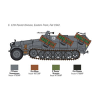 Italeri 7080 1/72 Sd.Kfz 251/z Stuka Zu Fuss