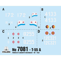 Italeri 7081 1/72 T-55 MBT