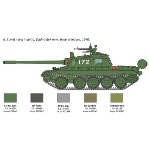 Italeri 7081 1/72 T-55 MBT