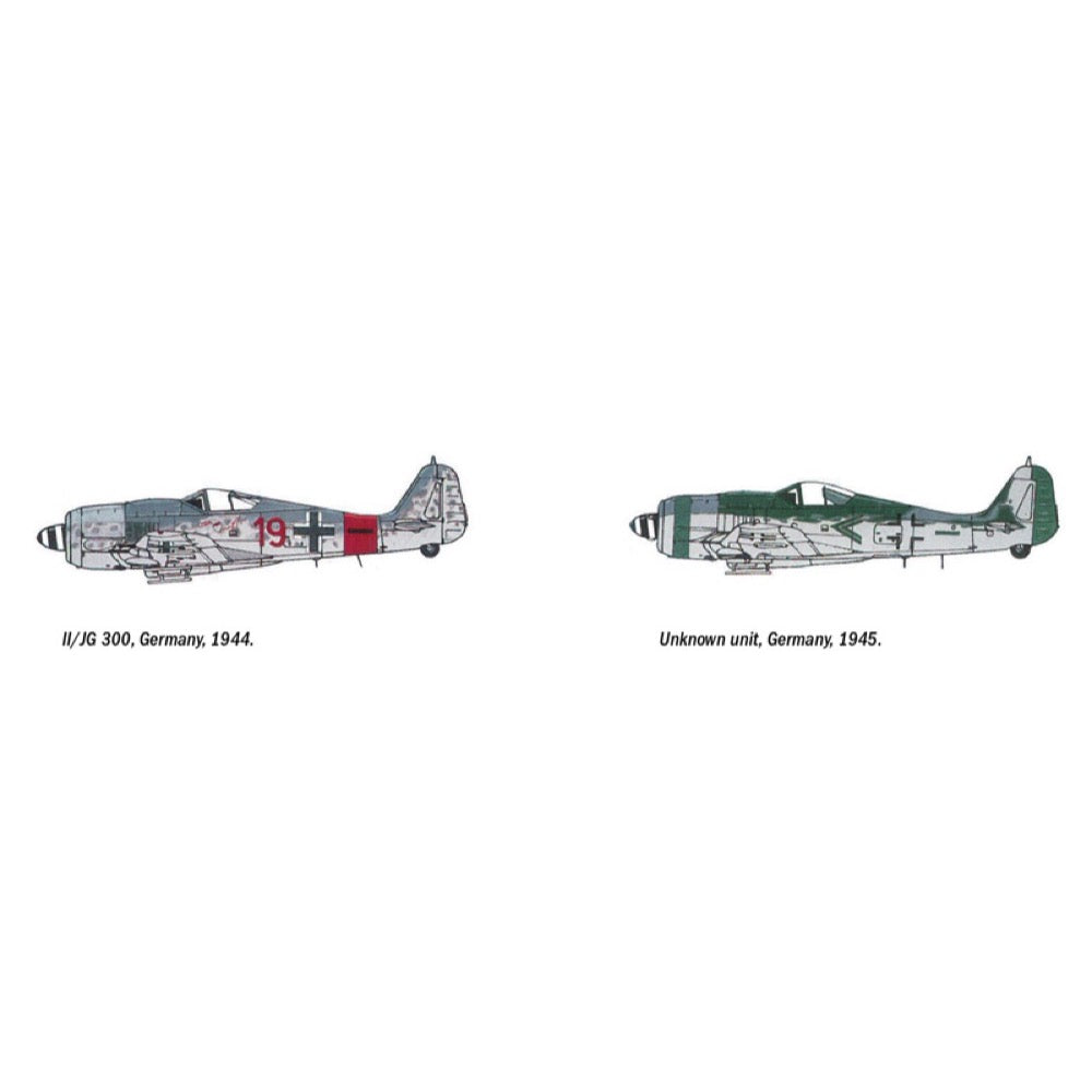 Italeri 70392 1/72 Fw 190 A-8 Model Set