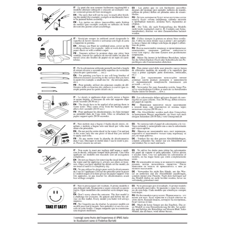 Italeri 72011 1/72 F-22 Raptor - Complete Set - includes tools and paints