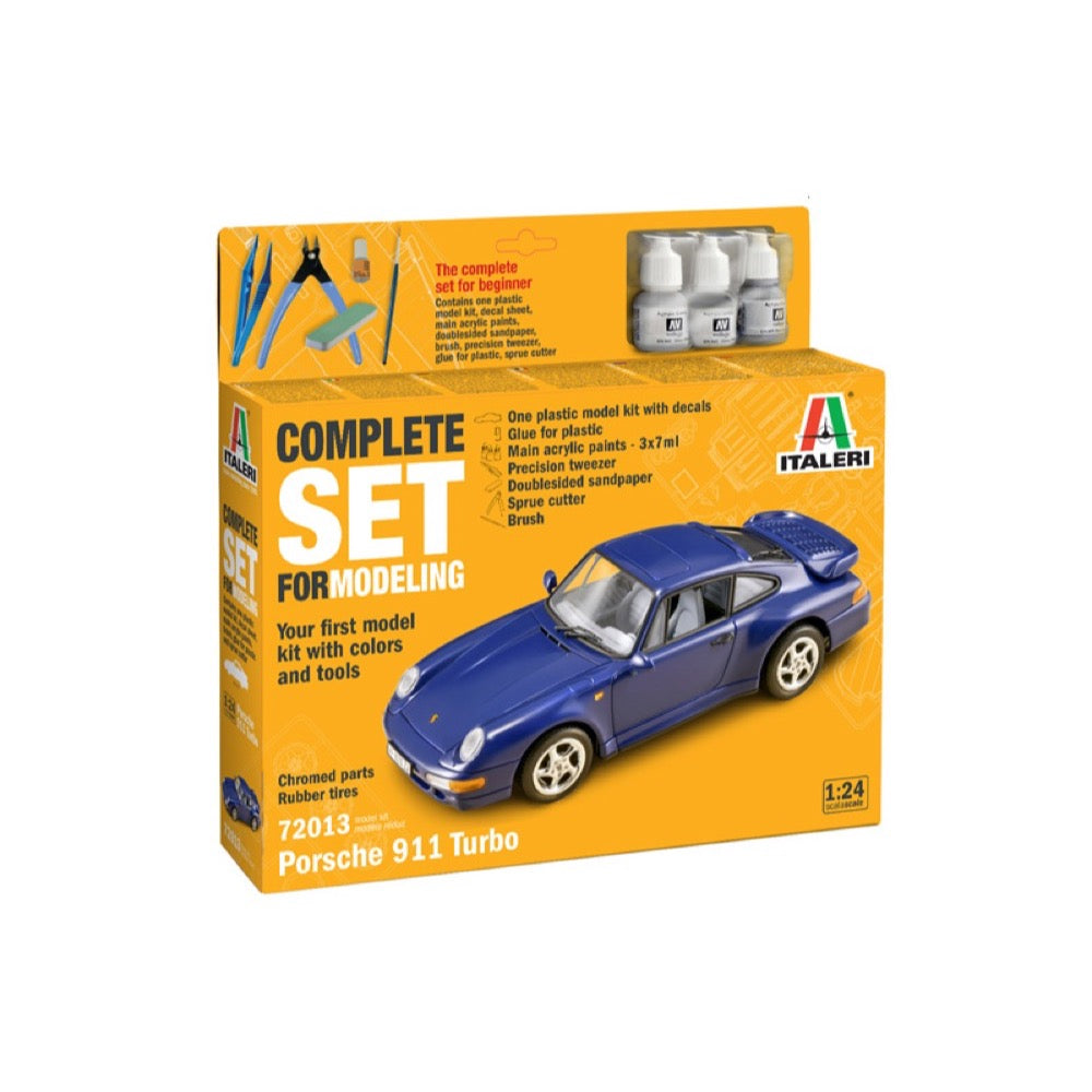 Italeri 72013 Porsche 911 Turbo Complete Set