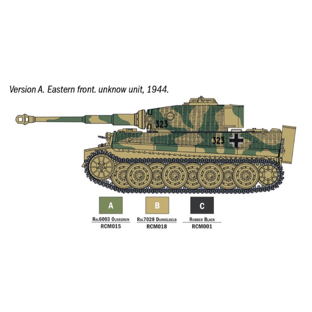 Italeri 1/56 Panther Sd.Kfz.171 Ausf. A Starter Set