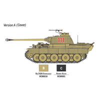 Italeri 1/56 Panther Sd.Kfz.171 Ausf. A Starter Set