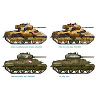Italeri 7511 1/72 Fast Assembly M4A2 Sherman 111