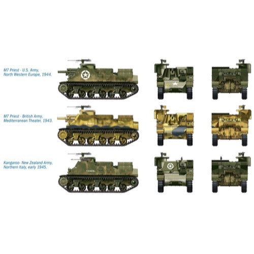 Italeri 1/72 Easybuild M7 Priest/Kangaroo 2 in box