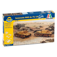 Italeri 7519 1/72 Sevomente M40 75/18 Fast Assembly