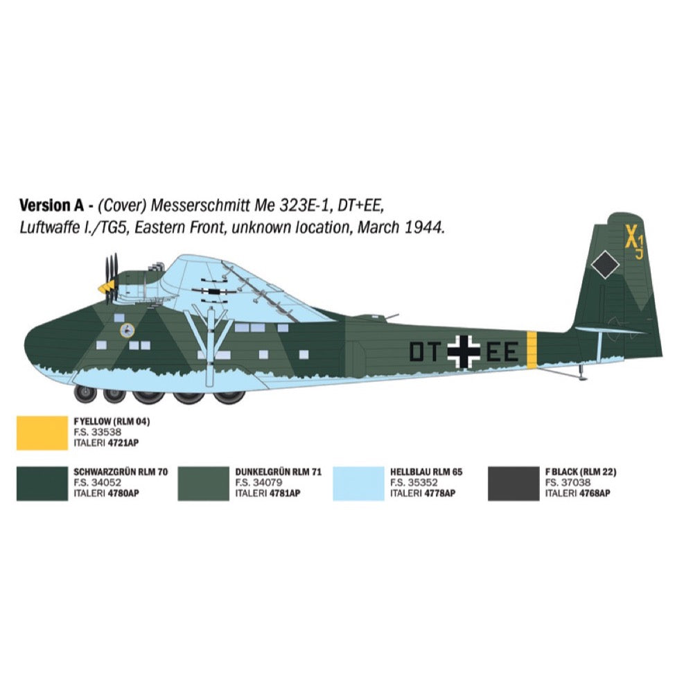 Italeri 1/72 Messerschmitt Me 323 Gigant