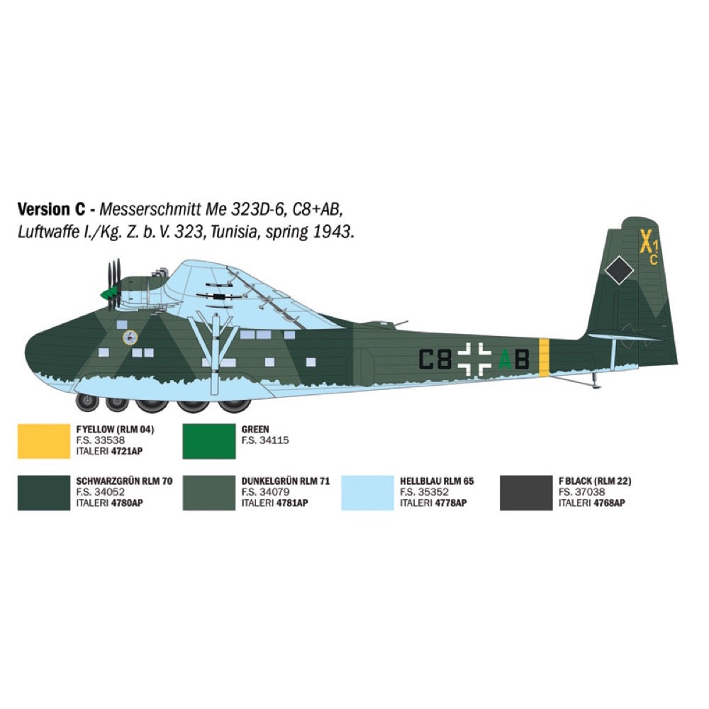 Italeri 1/72 Messerschmitt Me 323 Gigant