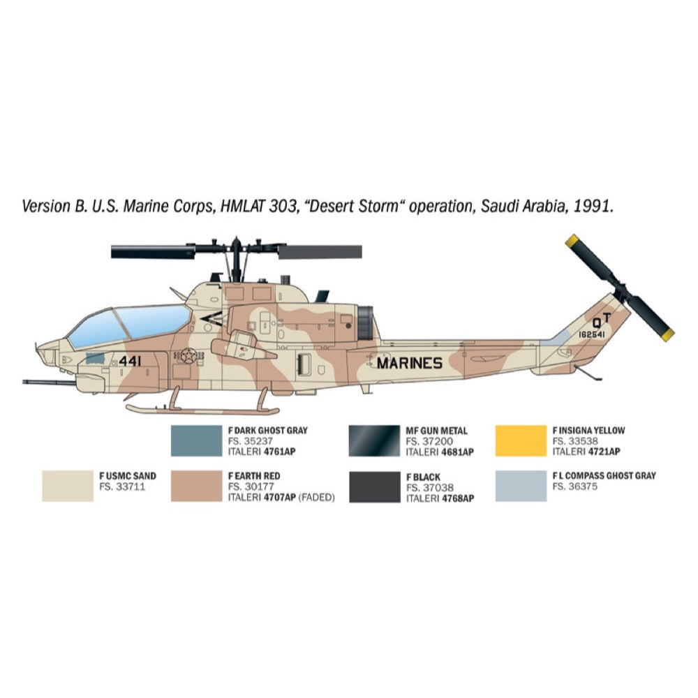 Italeri 1/72 Ah-1W Super Cobra