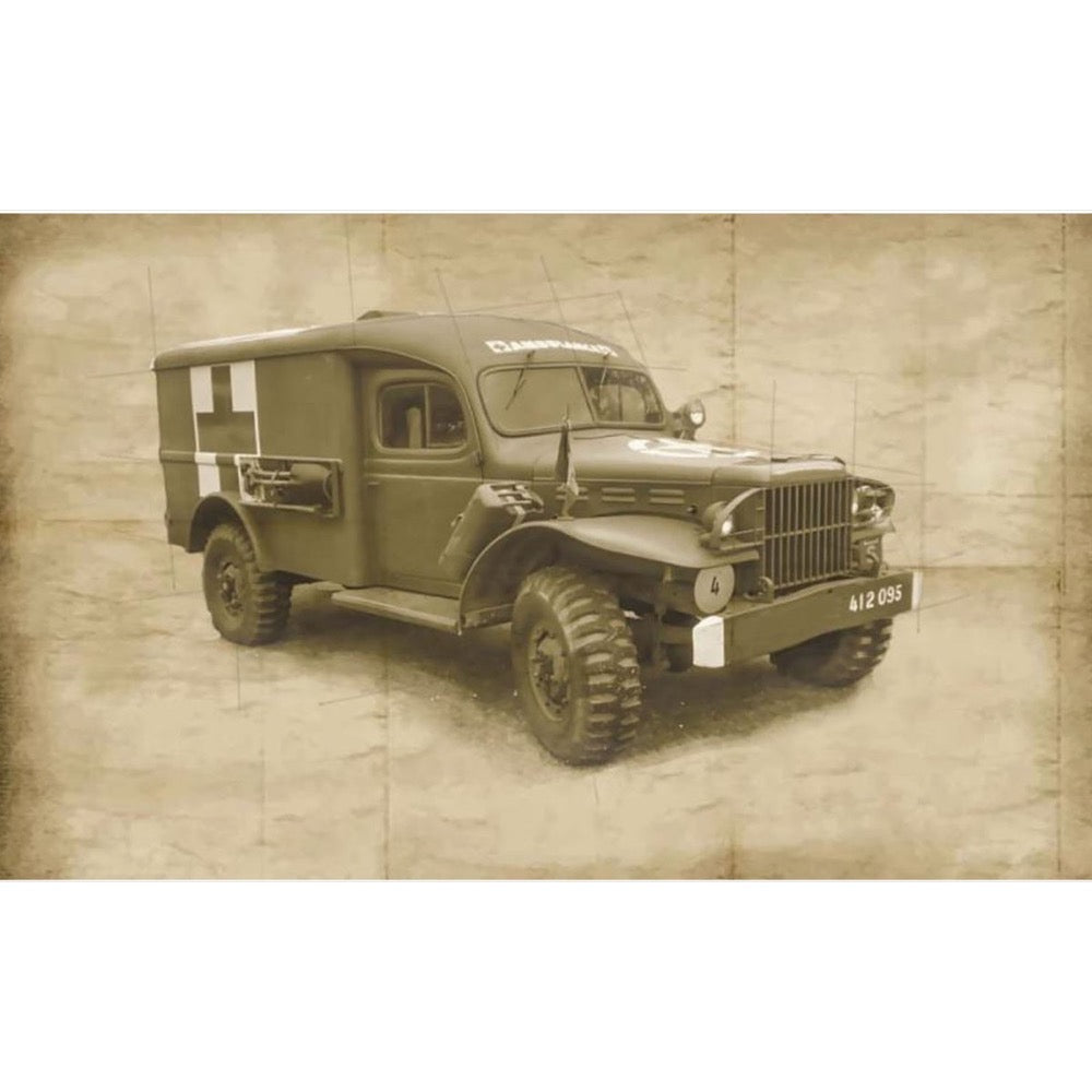 Italeri 1/35 Dodge WC54 Ambulance Model Kit