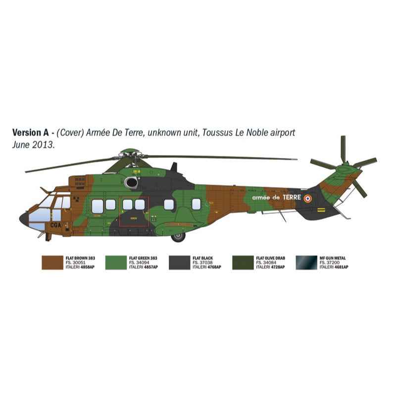 Italeri 91096 1/72 AS332 Super Puma Special Forces
