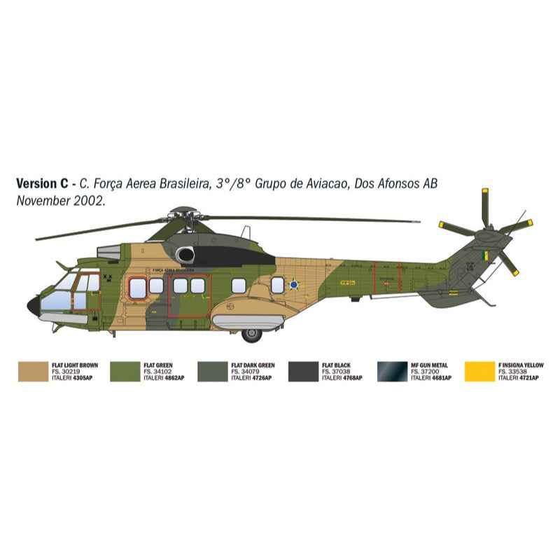 Italeri 91096 1/72 AS332 Super Puma Special Forces